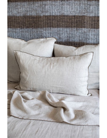 Jacquard Linen Pillowcase