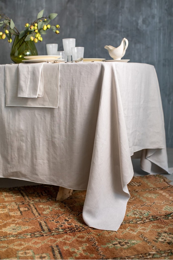 Linen Filo Tablecloth 2