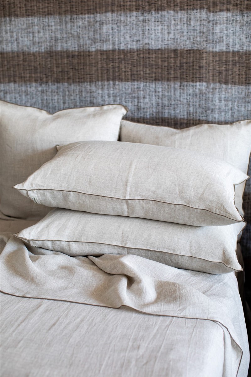 Jacquard Linen Pillowcase