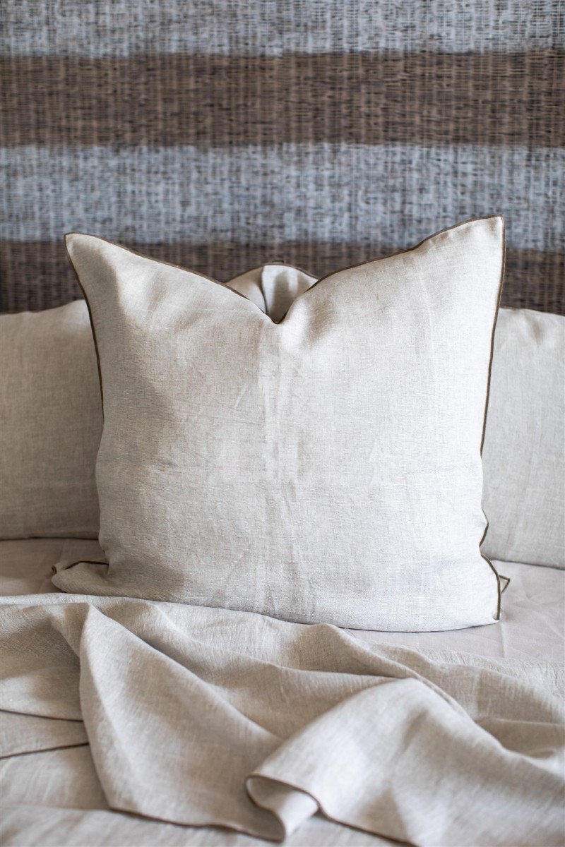 Jacquard Linen Pillowcase