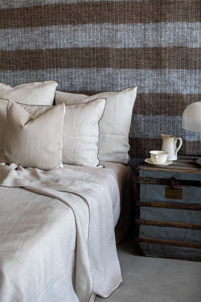 Jacquard Linen Pillowcase