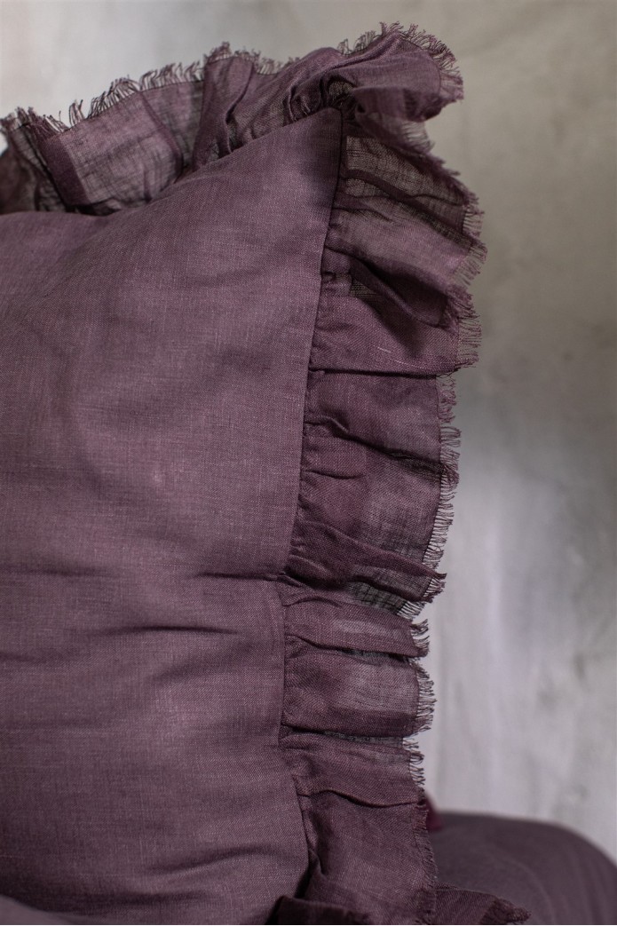 Taie d'oreiller en lin Gitane 2