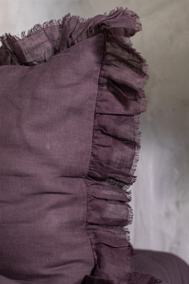 Taie d'oreiller en lin Gitane