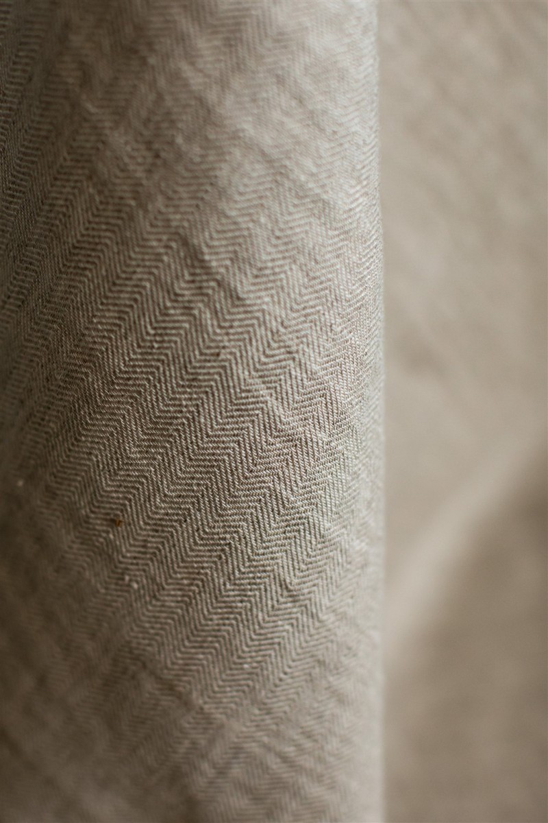 Nappe en lin Jacquard