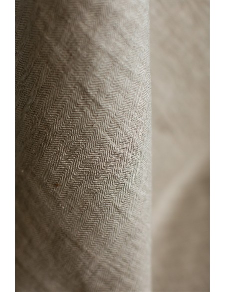 Nappe en lin Jacquard