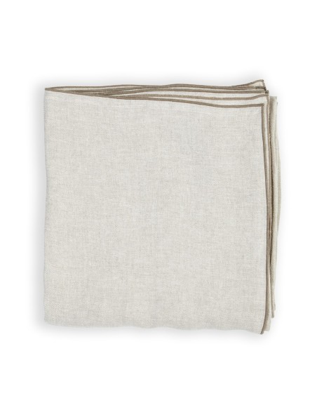 Nappe en lin Jacquard