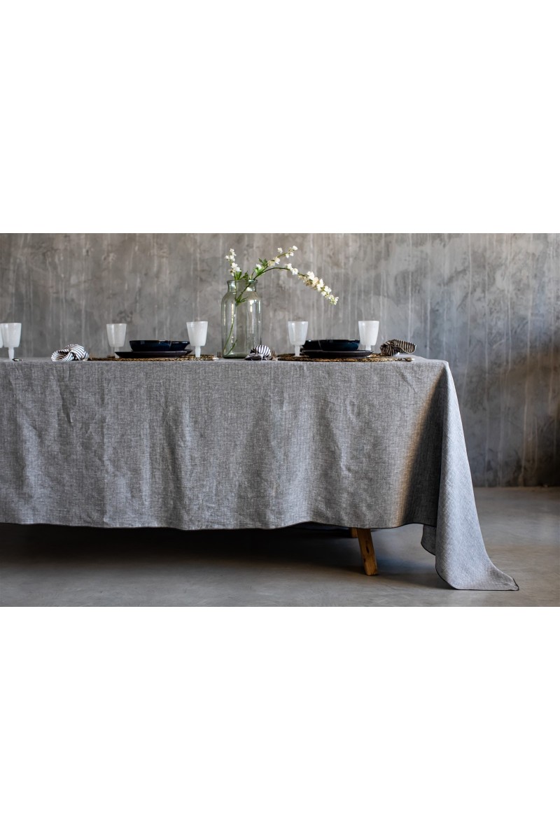 Nappe en lin Jacquard