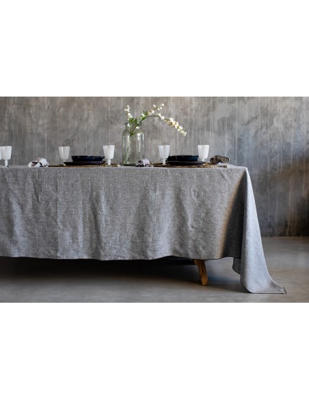 Nappe en lin Jacquard