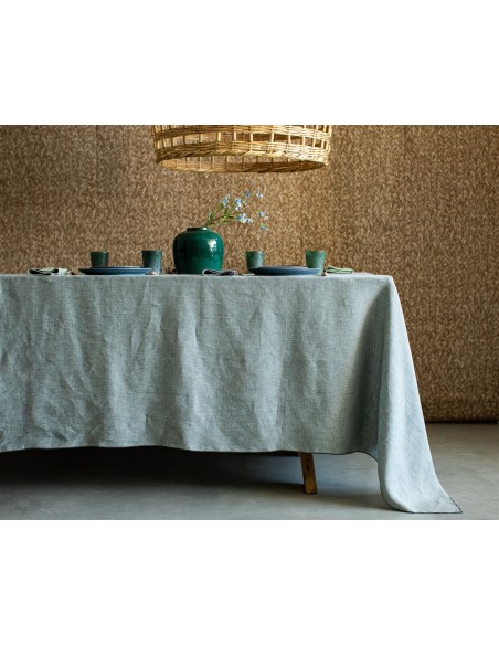 Nappe en lin Jacquard