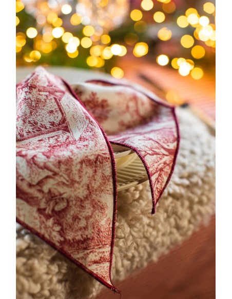 Set of 4 Cotton Placeholder Ribbons