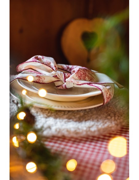 Set of 4 Cotton Placeholder Ribbons