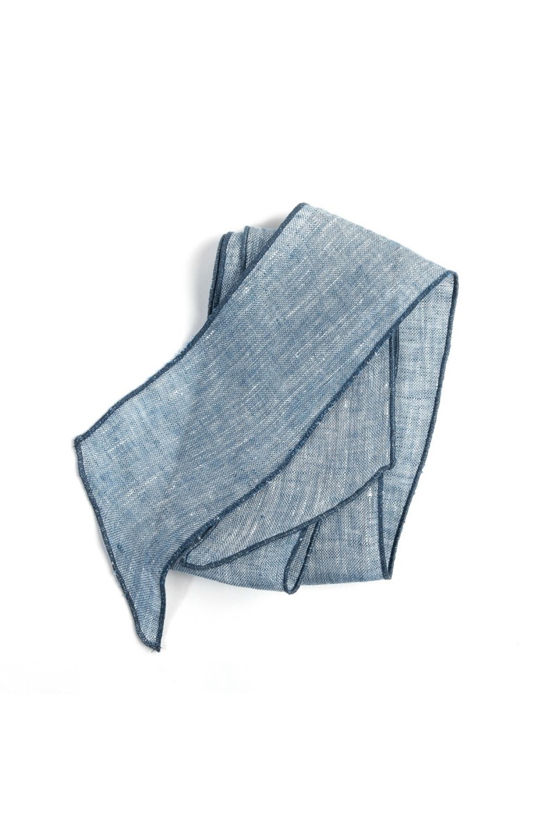 Set di 4 Nastri Segnaposto in Lino