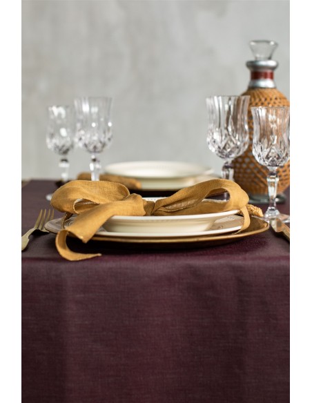 Set of 4 Linen Placeholder Ribbons