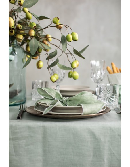 Set of 4 Linen Placeholder Ribbons