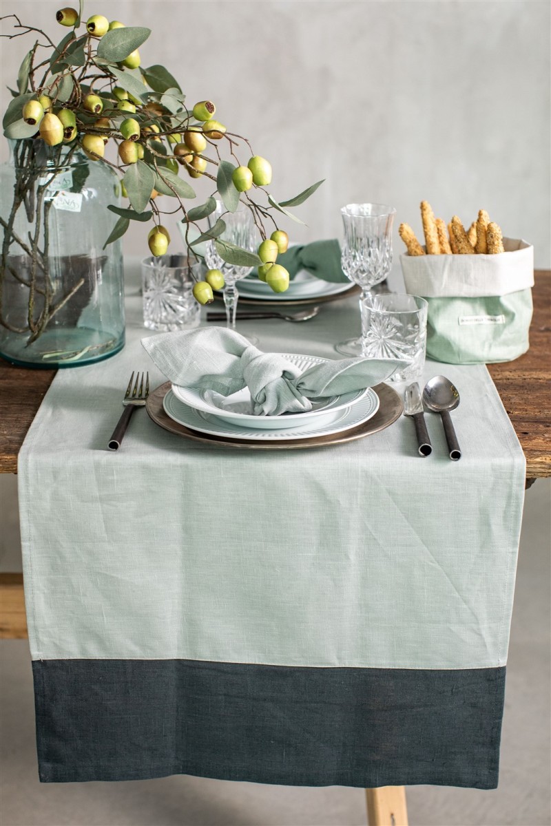 Set of 4 Linen Placeholder Ribbons