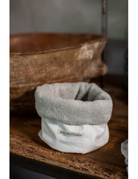 Cotton Bauhaus Lavettes Basket