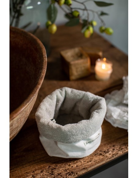 Cotton Bauhaus Lavettes Basket