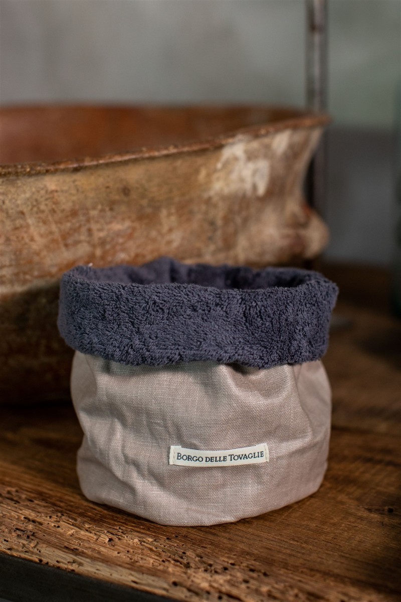 Cotton Bauhaus Lavettes Basket