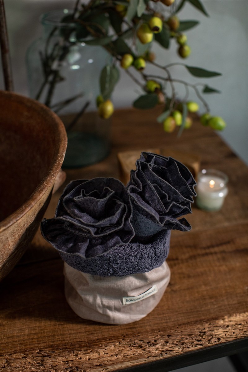 Panier Bauhaus en coton Lavette