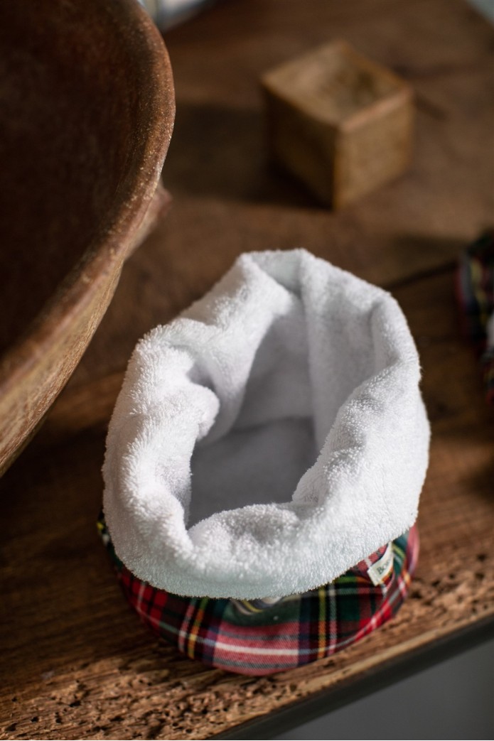 Panier Bauhaus en coton Lavette 2