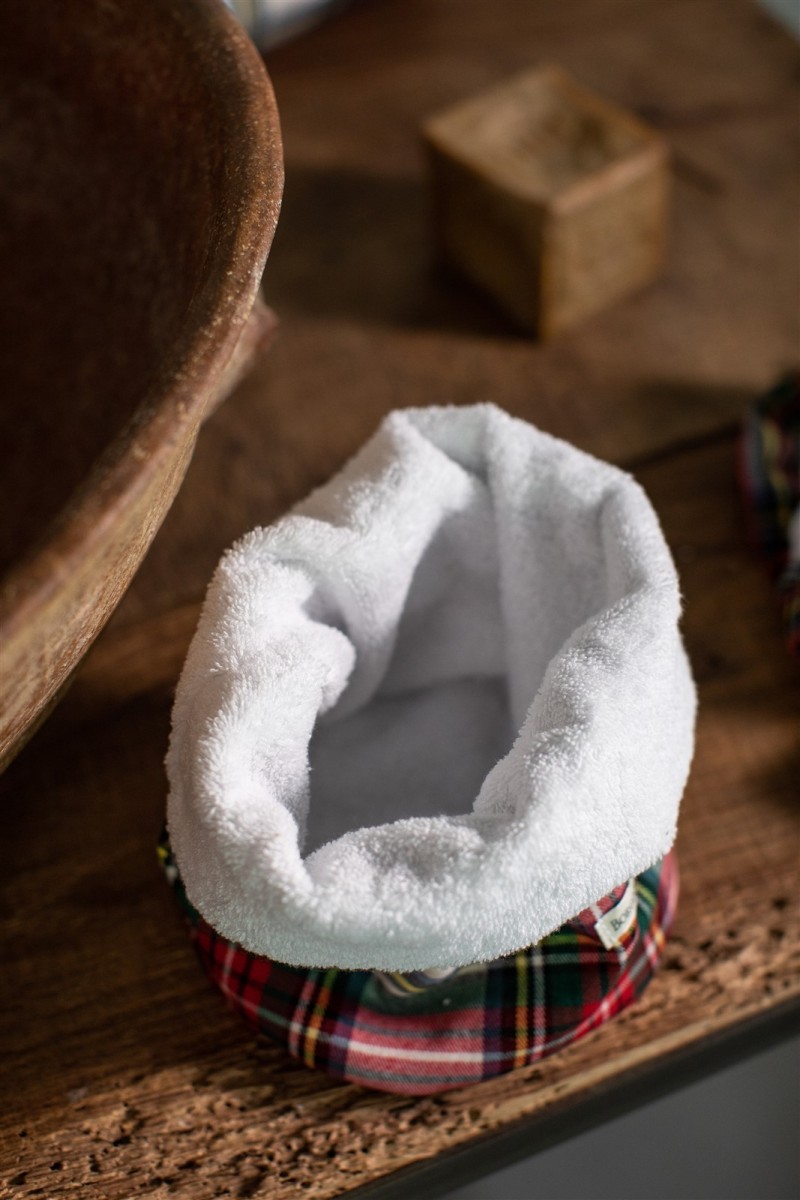 Cotton Bauhaus Lavettes Basket