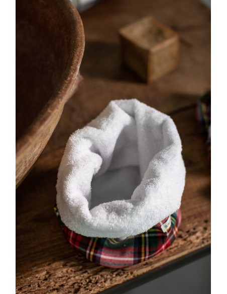 Panier Bauhaus en coton Lavette