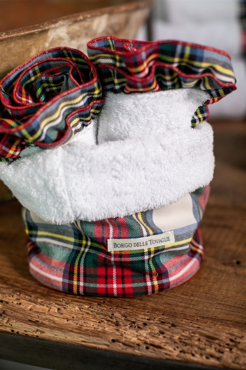 Panier Bauhaus en coton Lavette