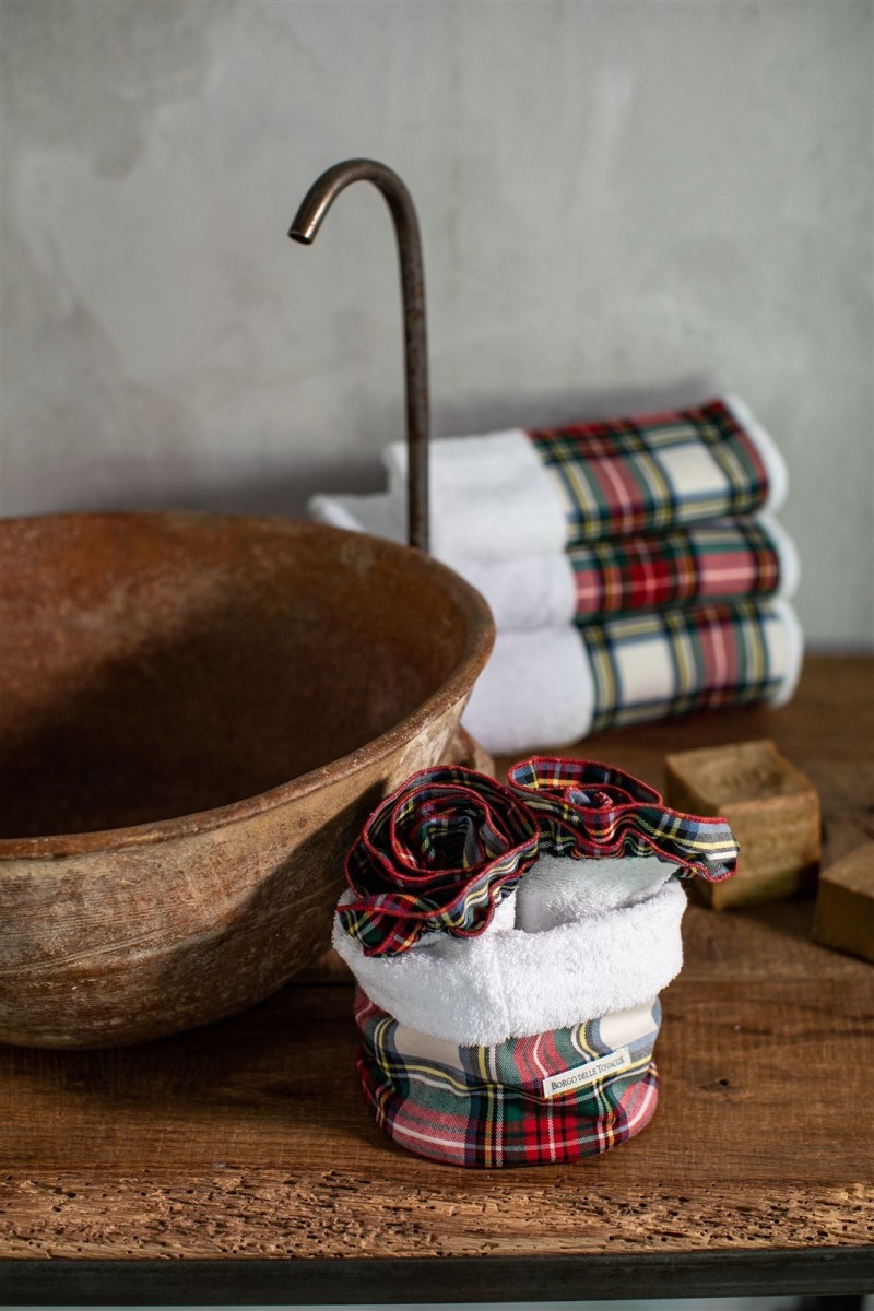 Panier Bauhaus en coton Lavette