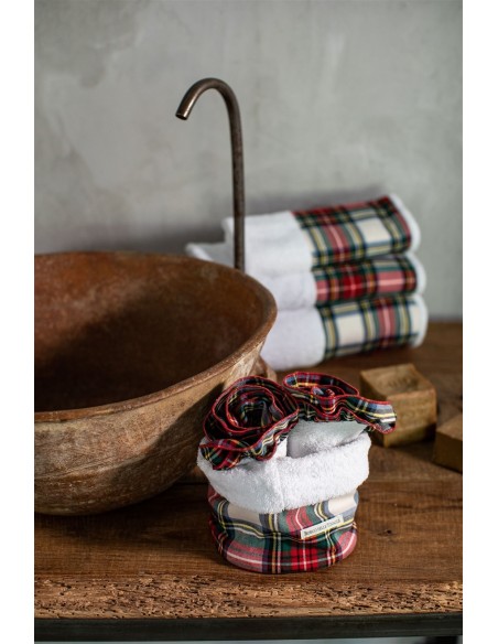 Cotton Bauhaus Lavettes Basket