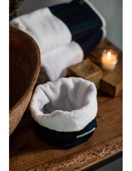 Cestino per Lavettes Bauhaus in Cotone