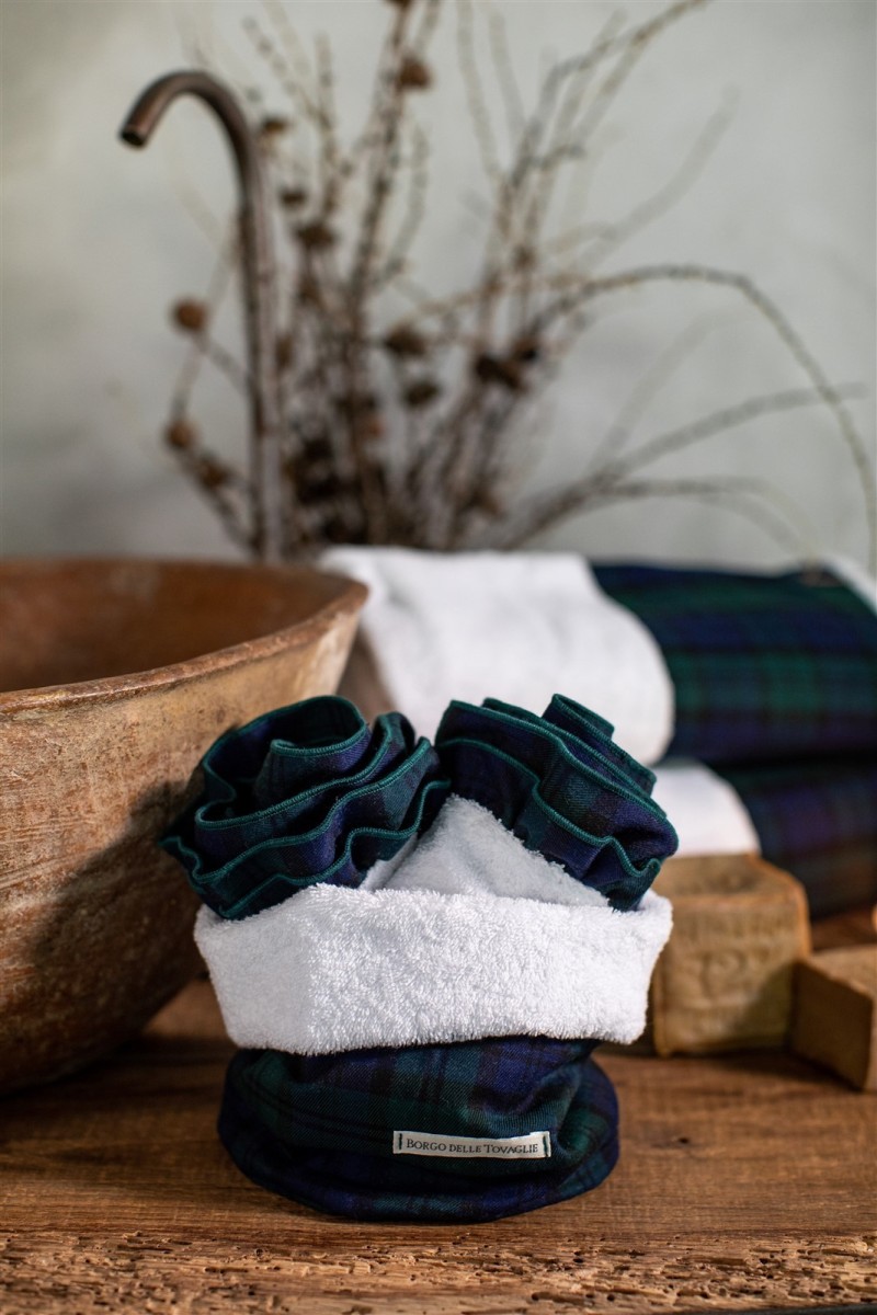 Cotton Bauhaus Lavettes Basket