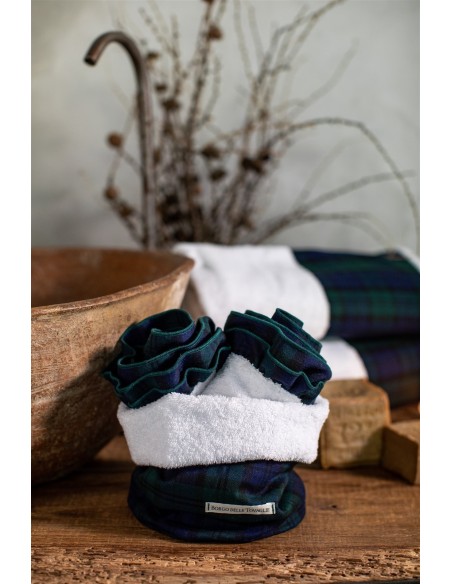 Cestino per Lavettes Bauhaus in Cotone