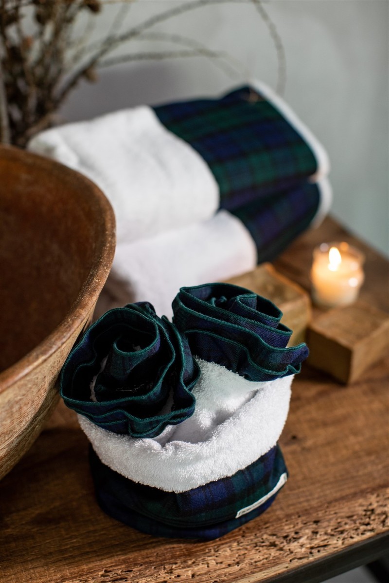 Cestino per Lavettes Bauhaus in Cotone