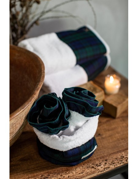 Cestino per Lavettes Bauhaus in Cotone