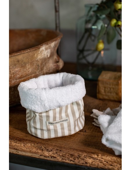 Panier Bauhaus en coton Lavette