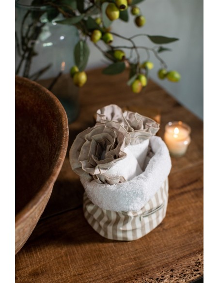 Cotton Bauhaus Lavettes Basket