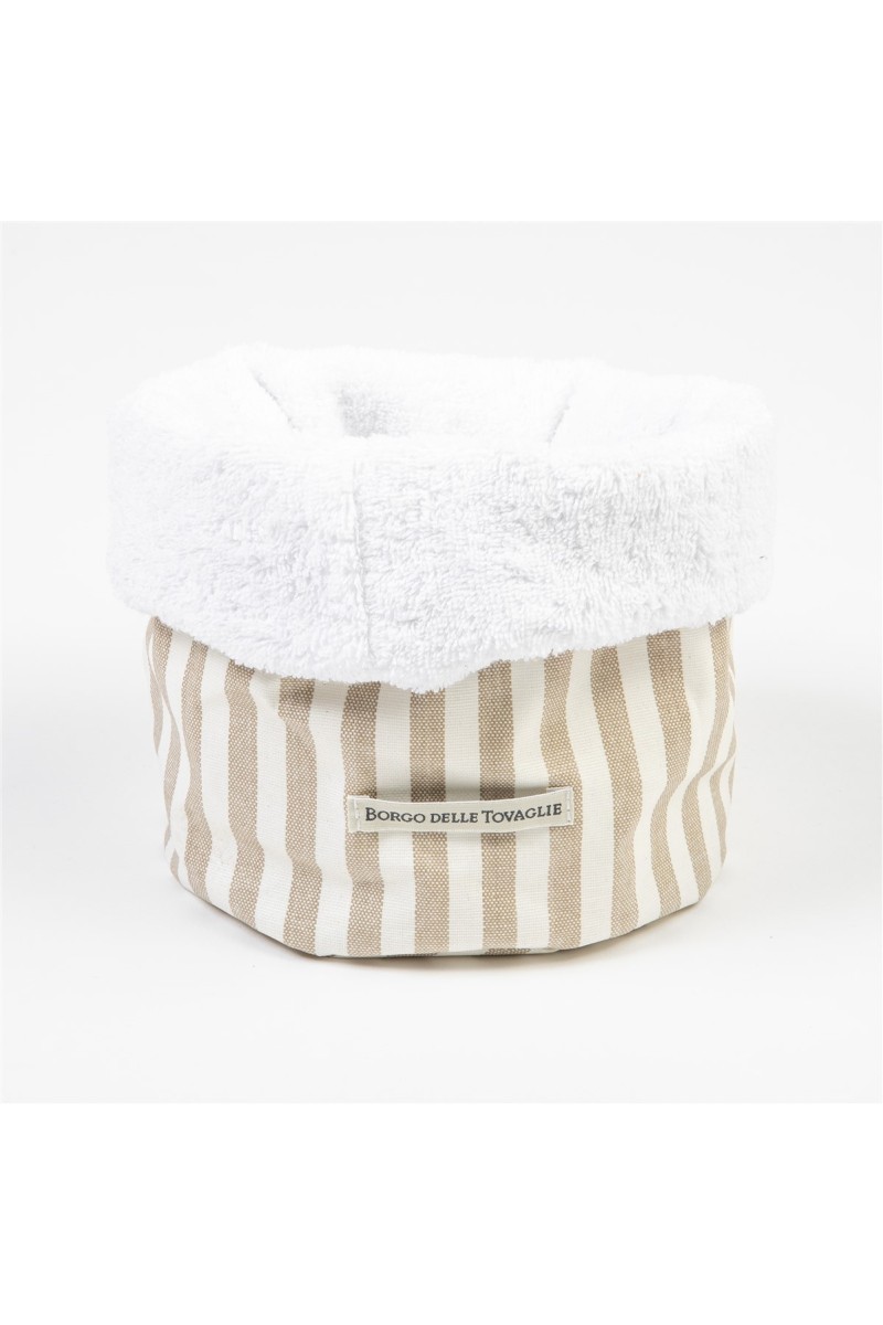 Cotton Bauhaus Lavettes Basket