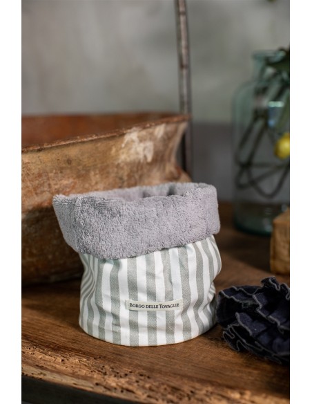 Cotton Bauhaus Lavettes Basket