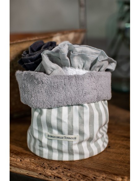 Panier Bauhaus en coton Lavette