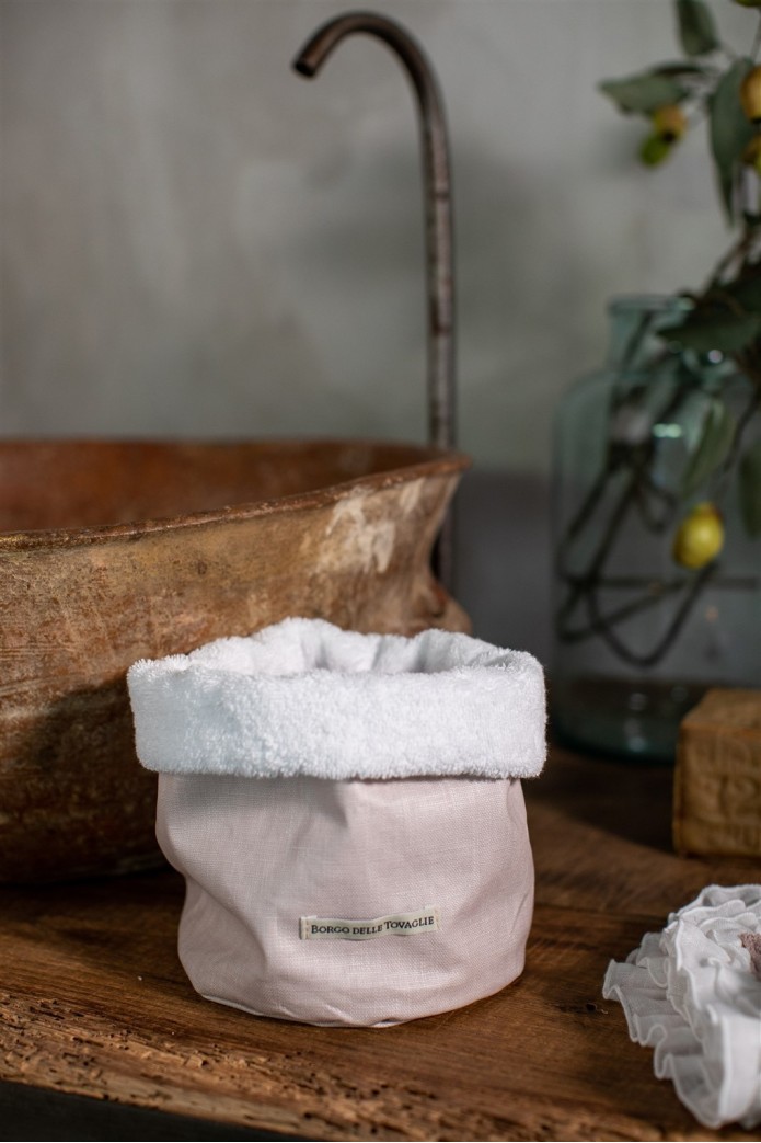 Cotton Bauhaus Lavettes Basket