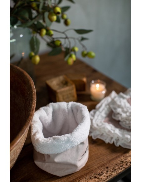 Cotton Bauhaus Lavettes Basket