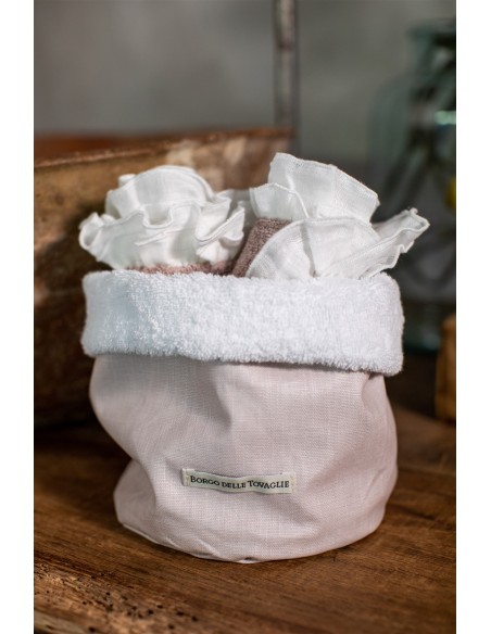 Cotton Bauhaus Lavettes Basket