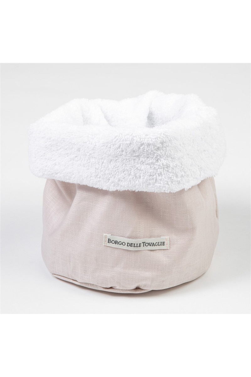 Cestino per Lavettes Bauhaus in Cotone