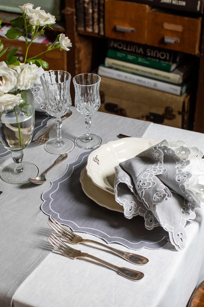 Amalfi Runner in Stain Resistant Linen