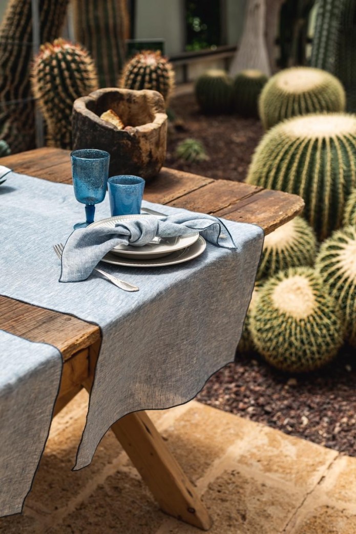 Chemin de table Filo de lin 2