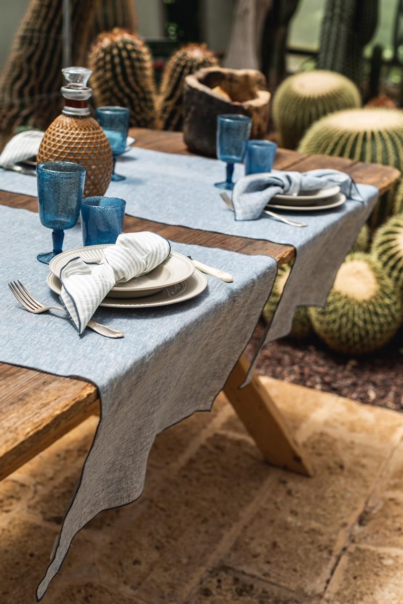 Chemin de table Filo de lin