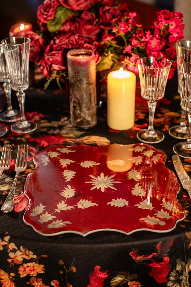 Sottopiatto Firenze in Vetro