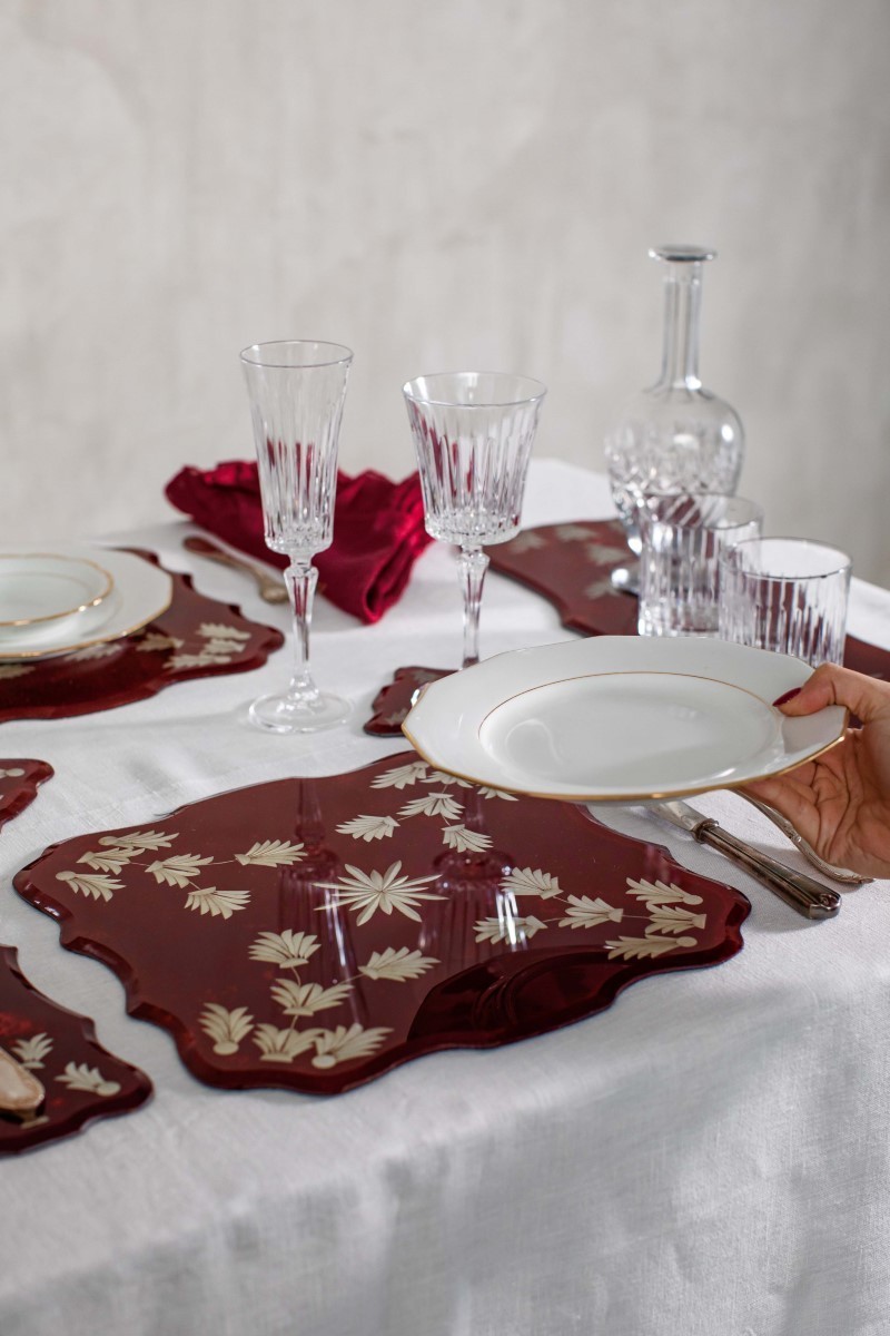 Sous-plaque en verre Firenze