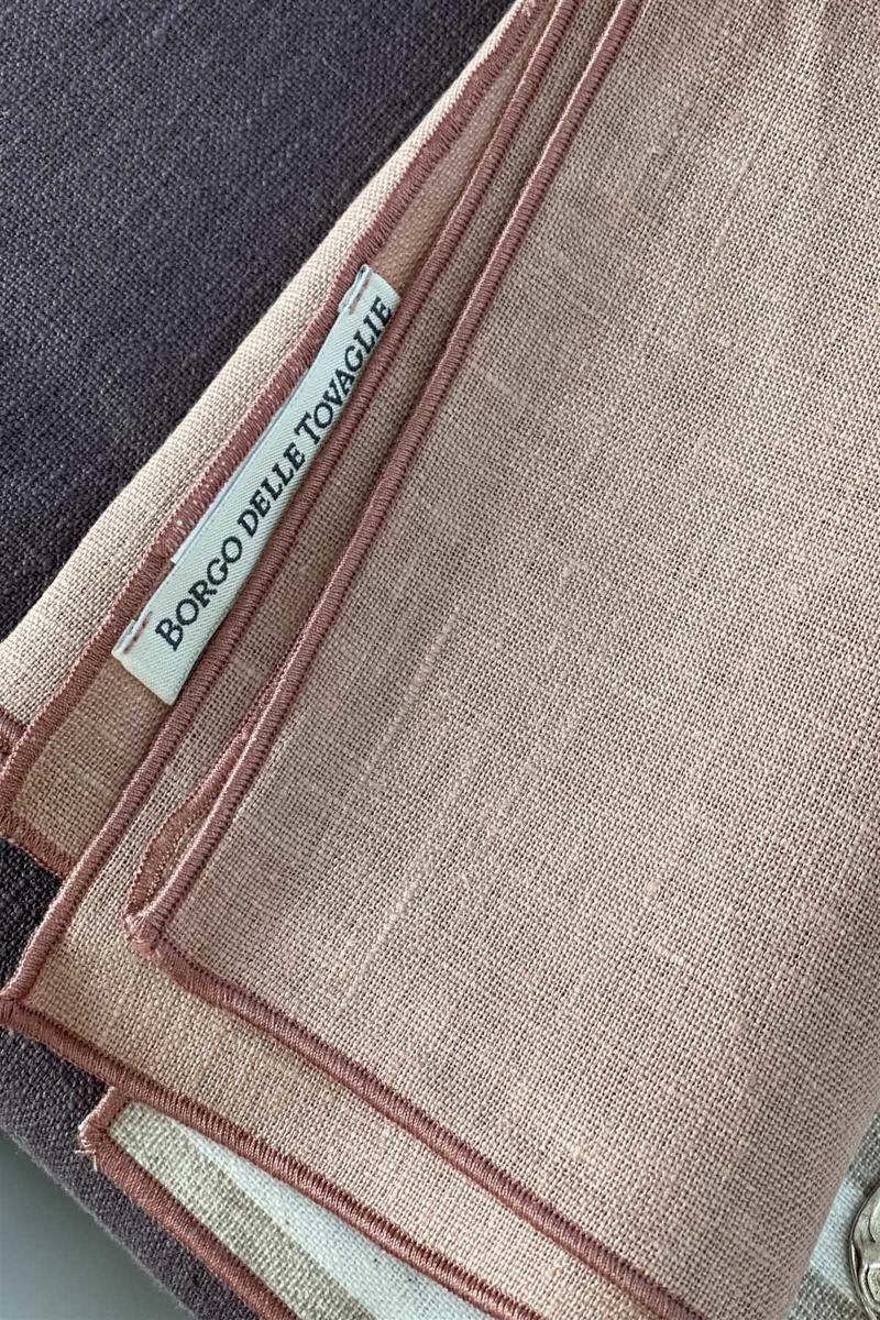 Serviette en lin Filo