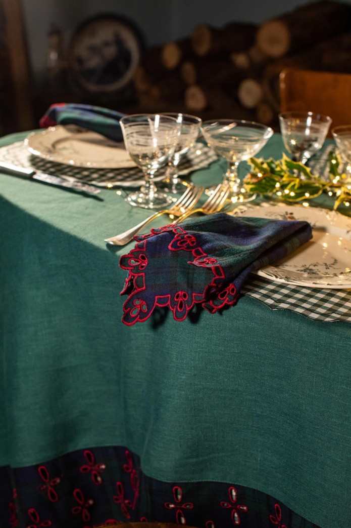Serviette de table écossaise Amalfi 2